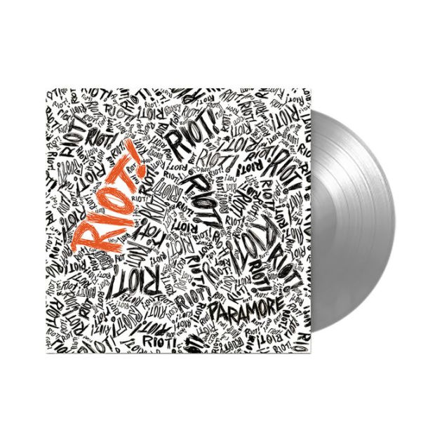 Paramore - Riot!_Silver_Vinyl_25th_Anniversary_LP_Record