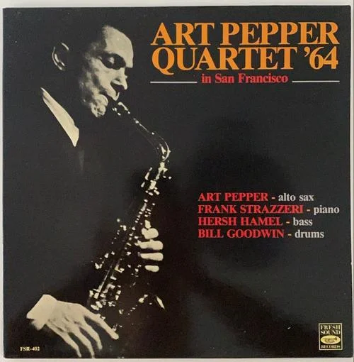 Art Pepper Quartet' 64 In San Francisco