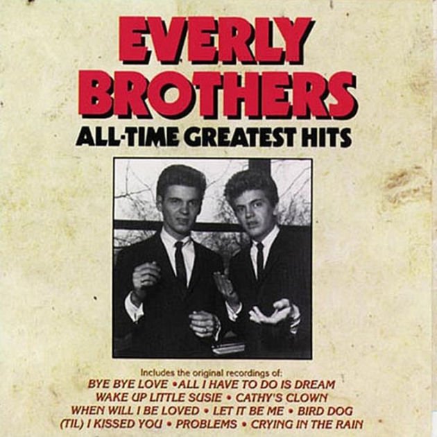 Everly Brothers All-Time Greatest Hits LP