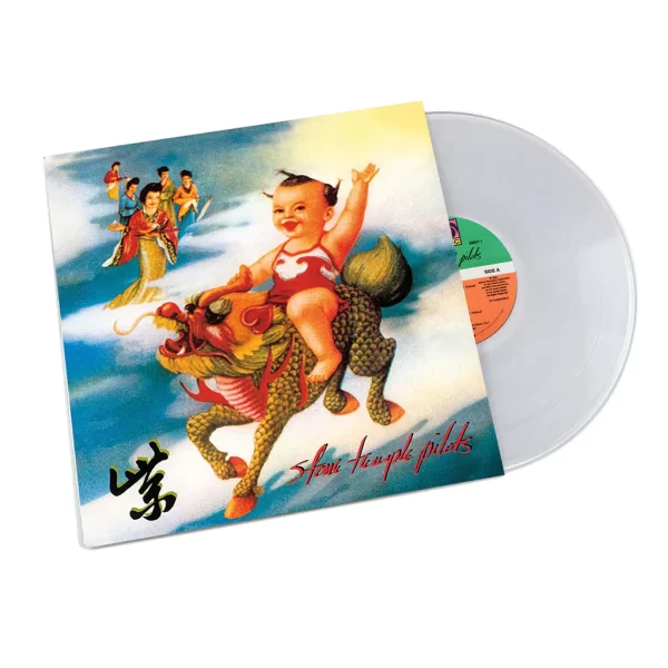 stone temple pilots purple LP crystal clear vinyl