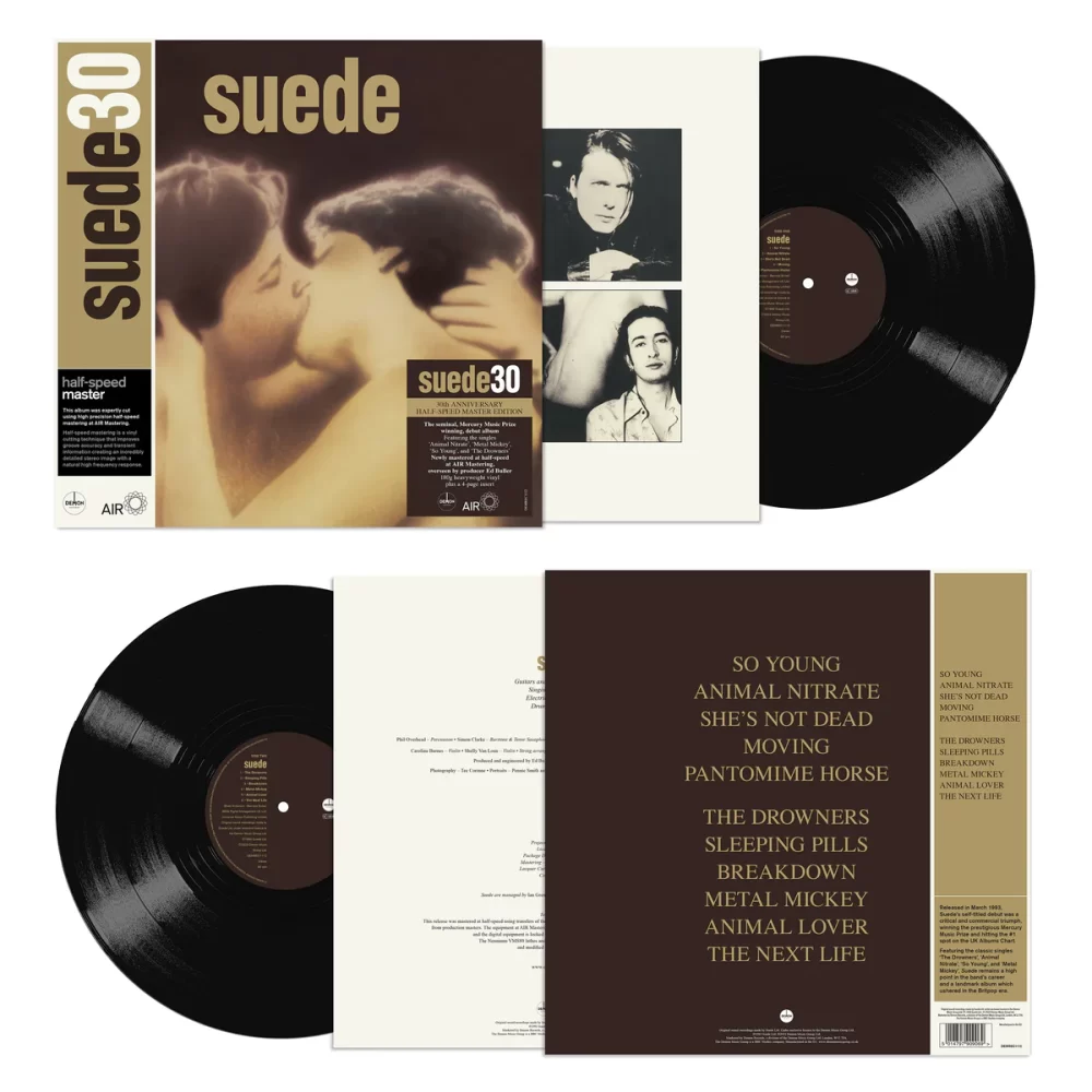 Suede - Self Titled (30th Anniversary, Half Speed Master Edition) Vinyl