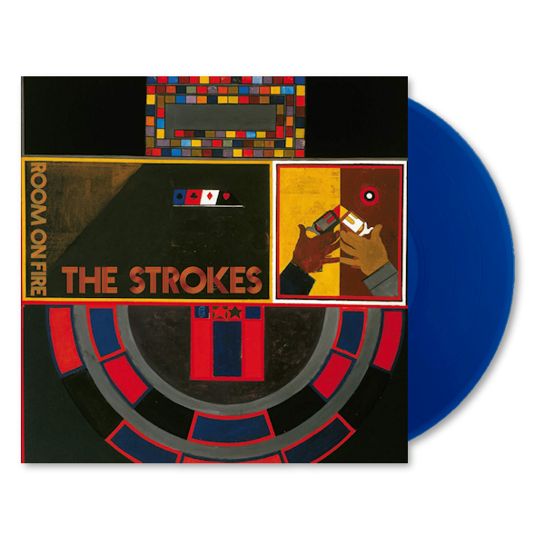 The-Strokes-Room-On-Fire-Blue coloured-Vinyl