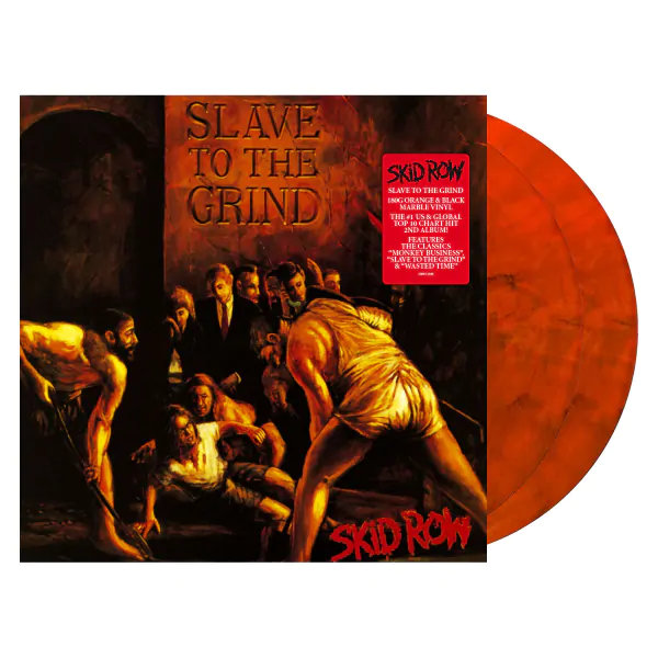 Skid Row - Slave To The Grind (2LP Orange/Black Marbled Vinyl)