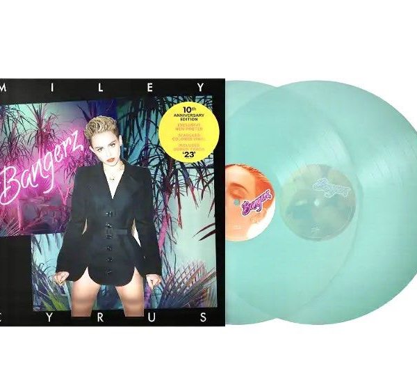 Miley Cyrus - Bangerz 10th Anniversary Edition in Seaglass coloured vinyl