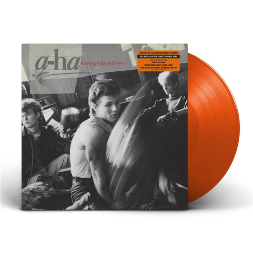 a-ha Hunting High And Low Rocktober orange vinyl