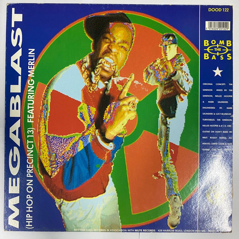 Bomb The Bass Featuring Merlin / Lorraine ' Megablast (Hip Hop On Precinct 13) Vinyl