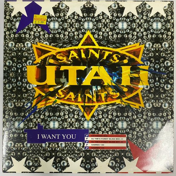 Utah Saints ' I Want You Vinyl