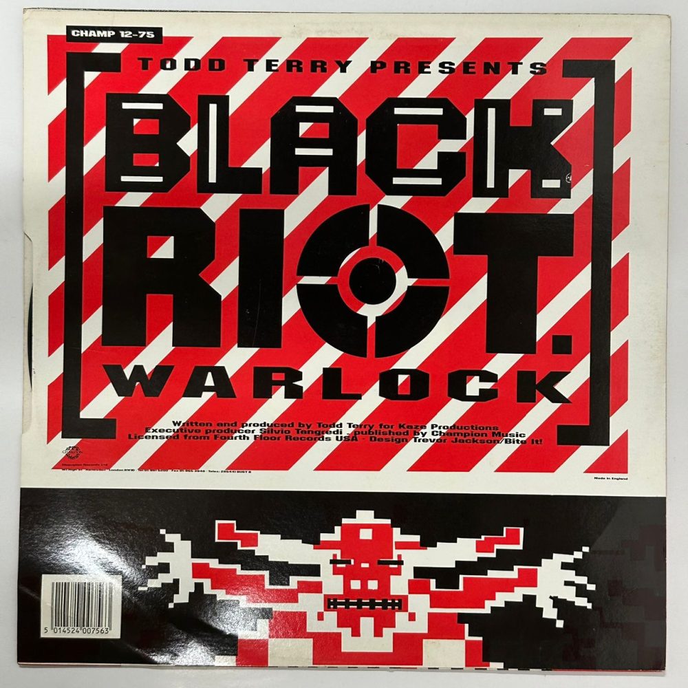 Black Riot ' Warlock / A Day In The Life