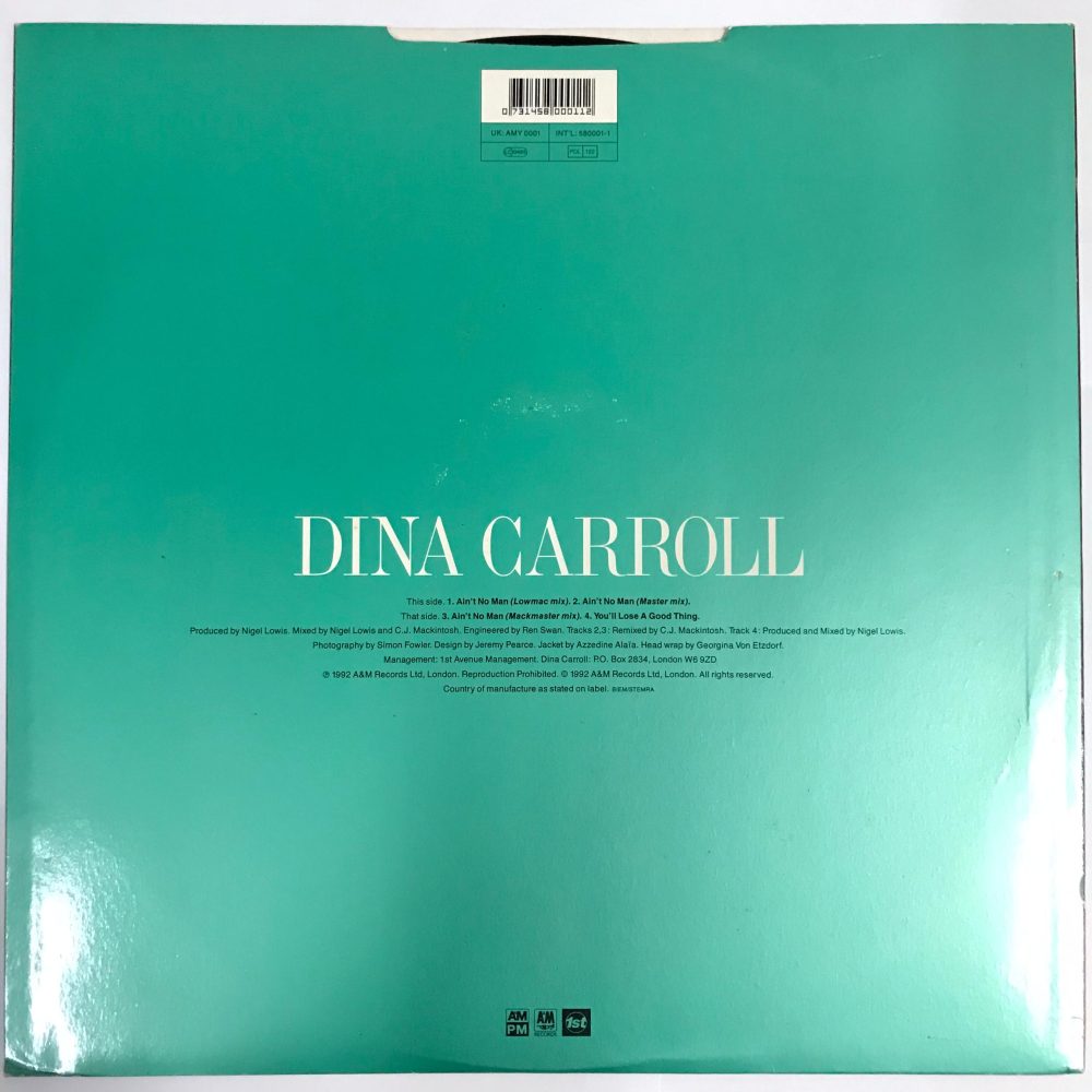 Dina Carroll - Ain't No Man Vinyl