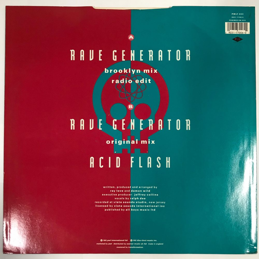 Toxic Two - Rave Generator Vinyl