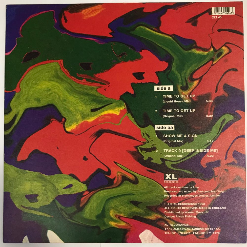 Liquid – Time To Get Up Vinyl