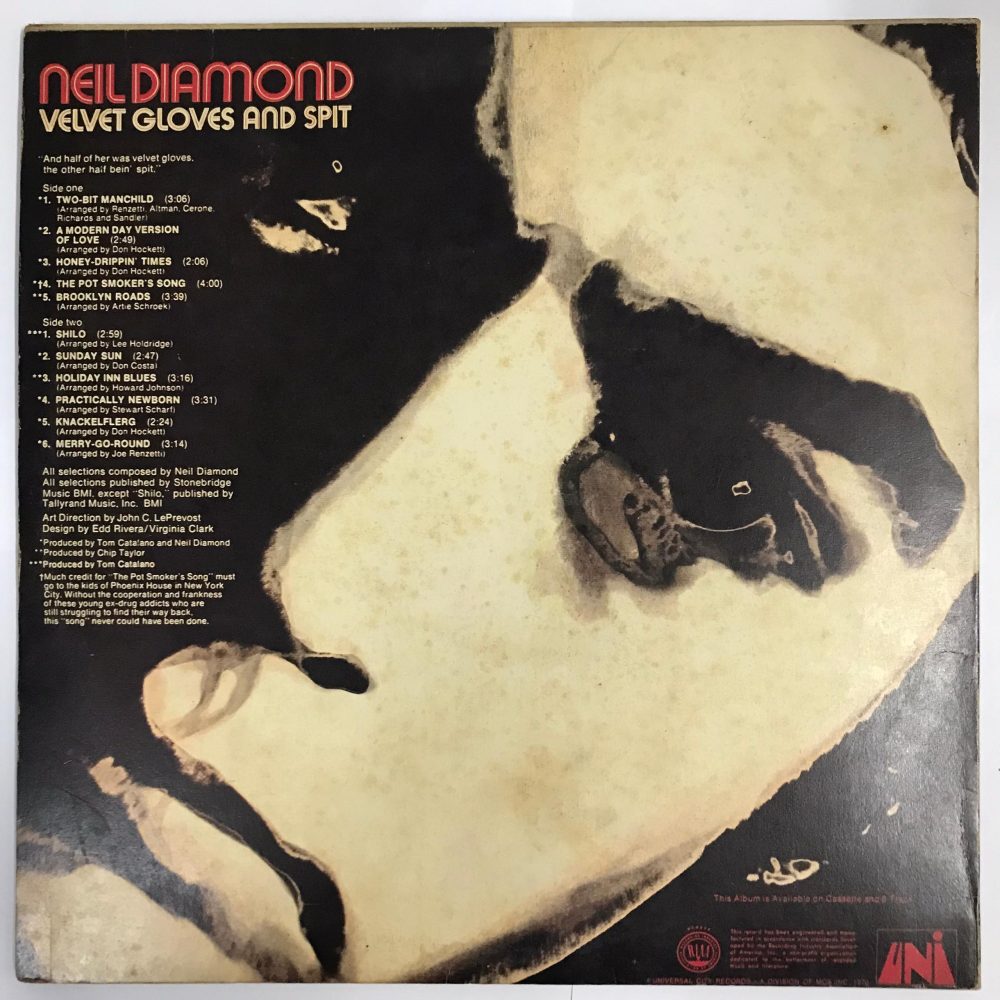 Neil Diamond - Velvet Gloves And Spit Vinyl