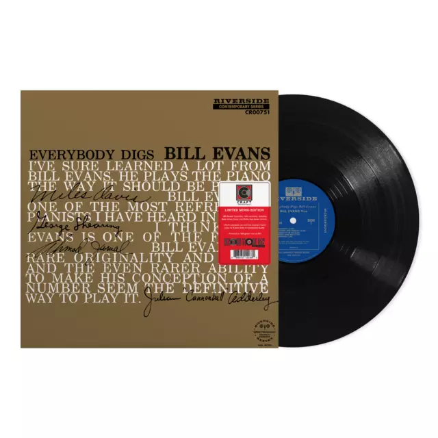 Bill-Evans-Everybody-Digs-Mono-Mix-RSD2024 Vinyl