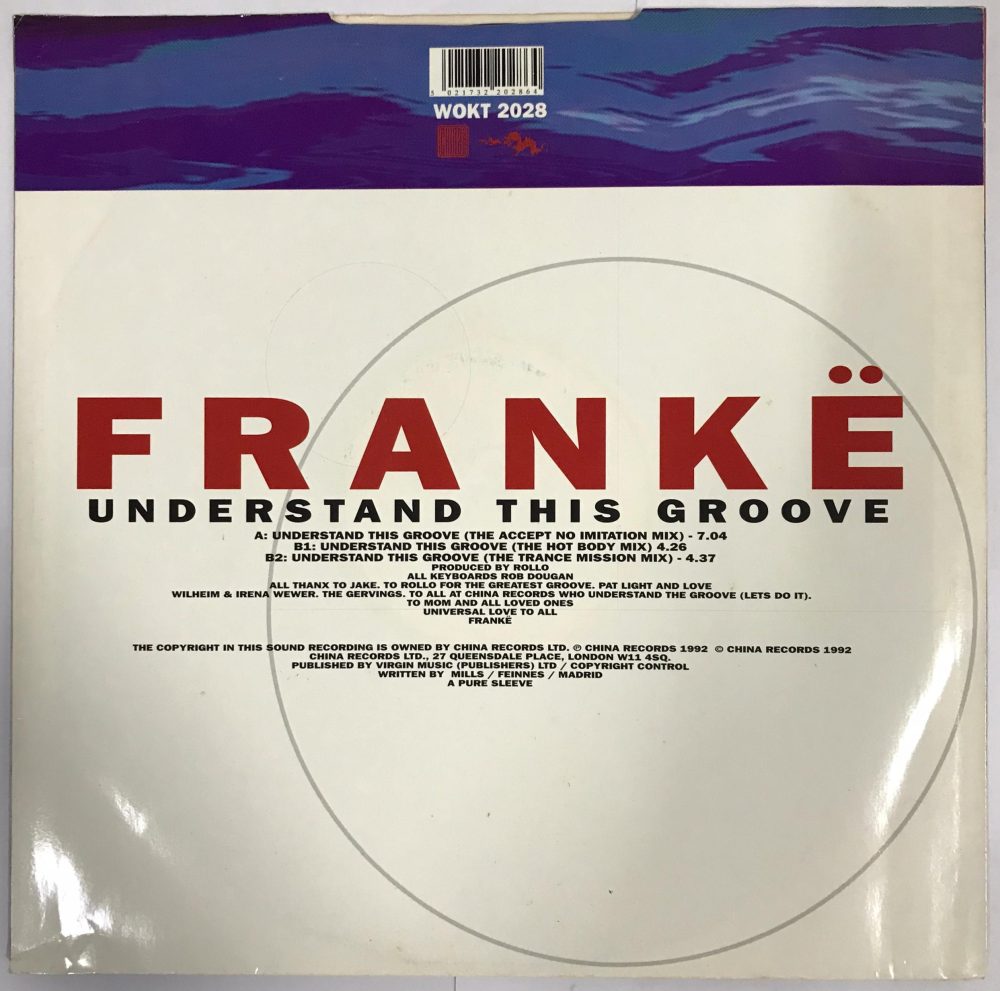 Frankë - Understand This Groove Vinyl