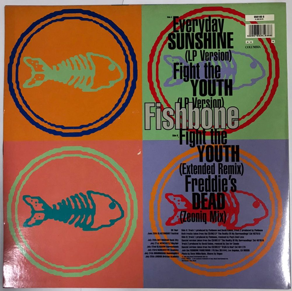 Fishbone - Everyday Sunshine / Fight The Youth Vinyl