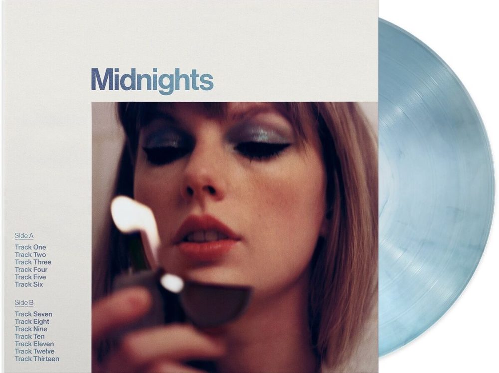 Taylor Swift - Midnights (Moonstone Blue Marbled) Vinyl