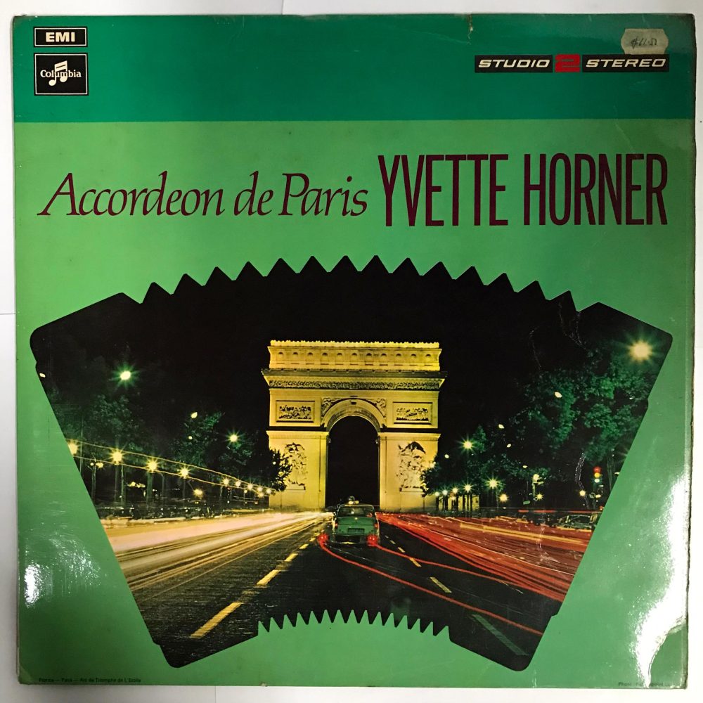 Yvette Horner - Accordeon De Paris Vinyl