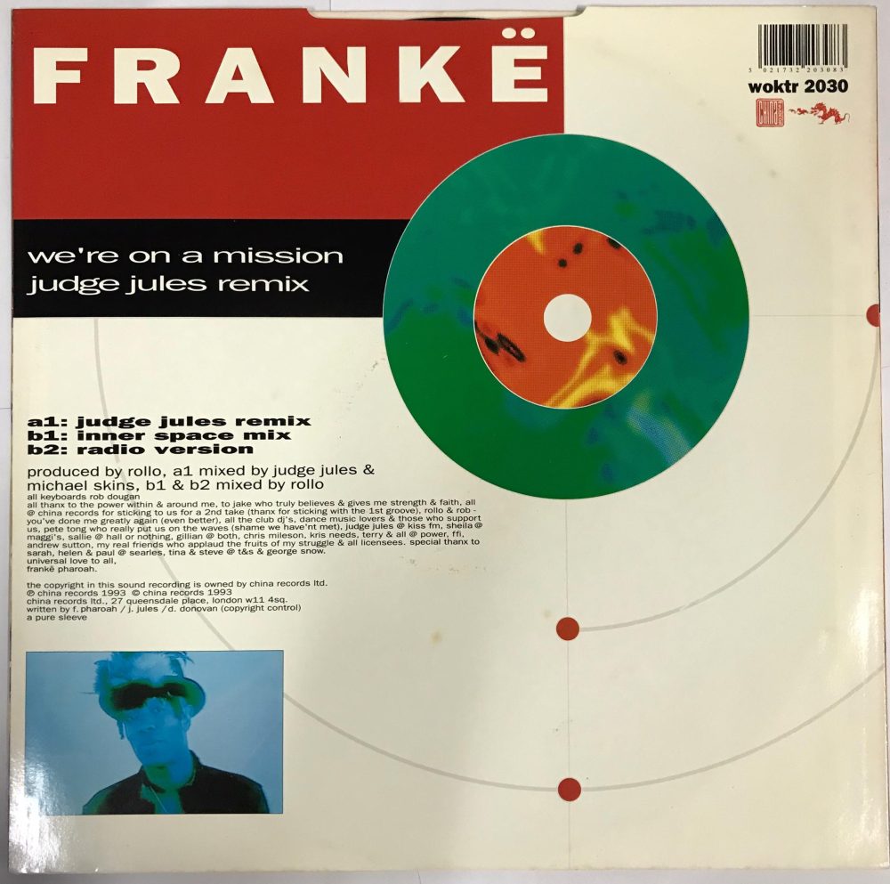 Frankë - We're On A Mission (Remixes) Vinyl