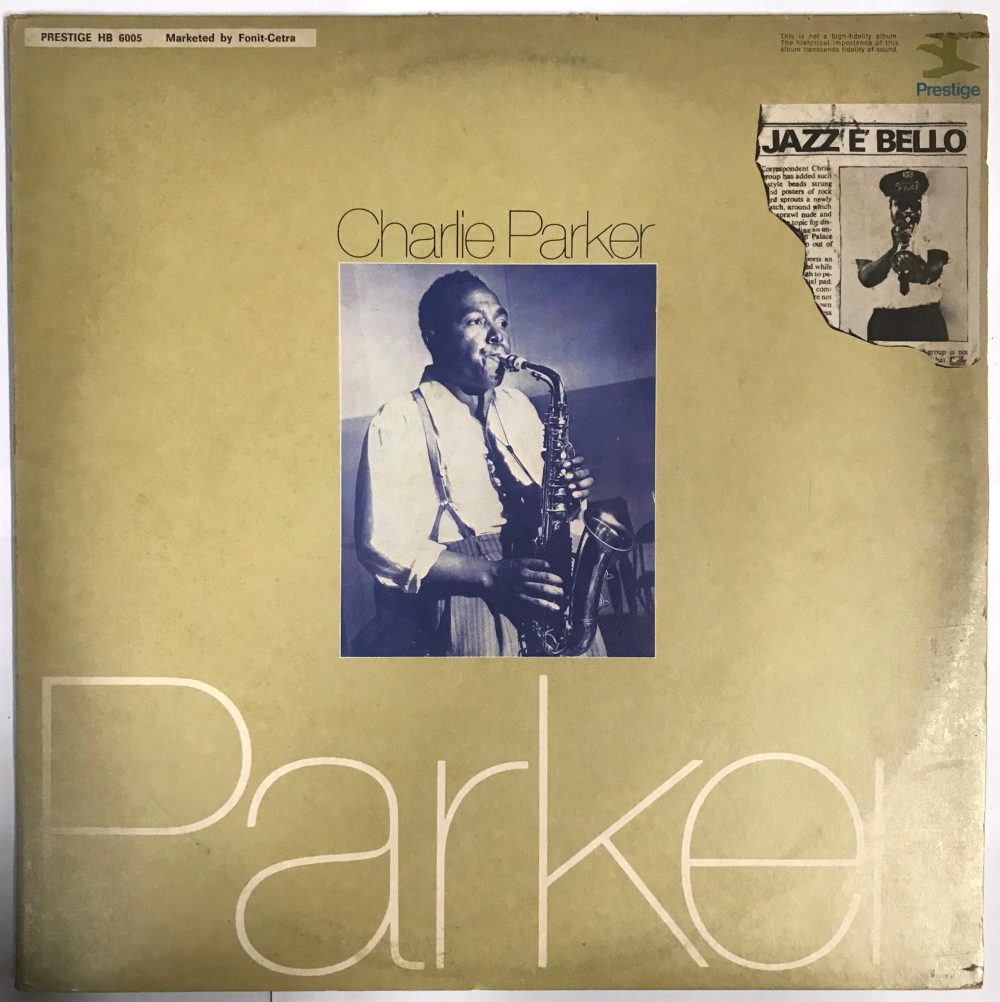 Charlie Parker - Charlie Parker (1973 Italy) Vinyl