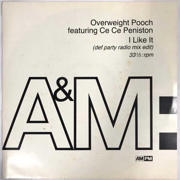 Overweight Pooch Featuring Ce Ce Peniston - I Like It 12" Single Vinyl Record