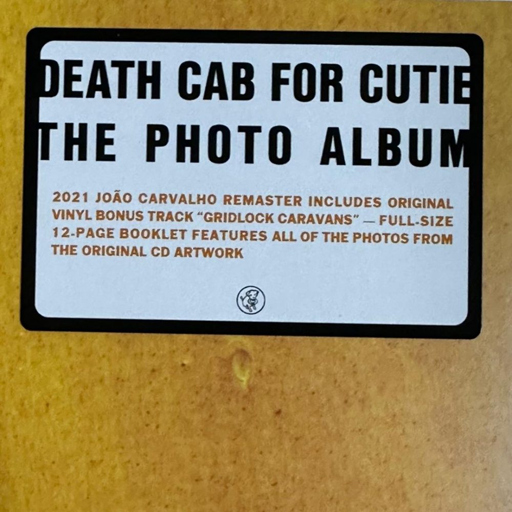 Death Cab For Cutie - The Photo Album vinyl record