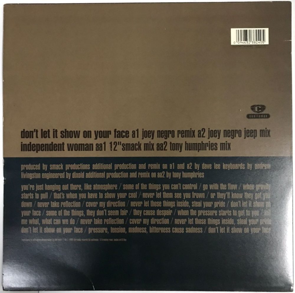 Adeva - Don't Let It Show On Your Face (The Joey Negro Disco Mixes)_12"Single_45RPM_Vinyl_Record