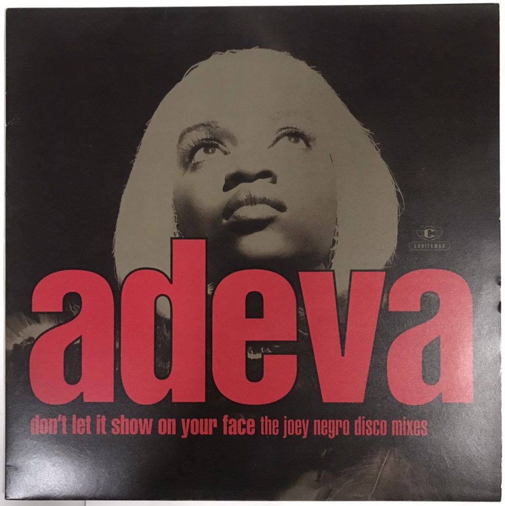 Adeva - Don't Let It Show On Your Face (The Joey Negro Disco Mixes)_12"Single_45RPM_Vinyl_Record