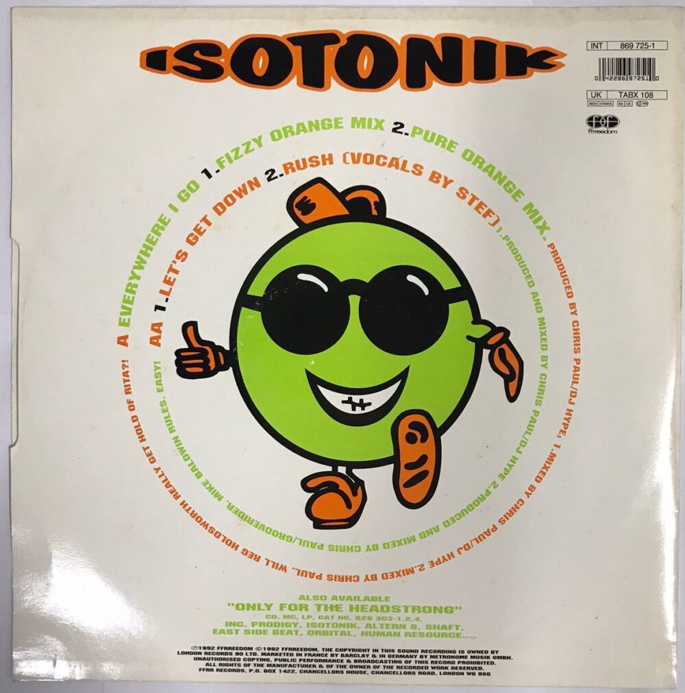 Isotonik - The Isotonik E.P._Vinyl_Record