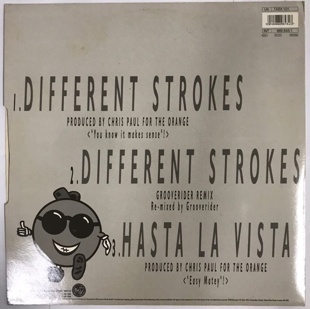 Isotonik - Different Strokes_12"45RPM_Single_Vinyl_Record