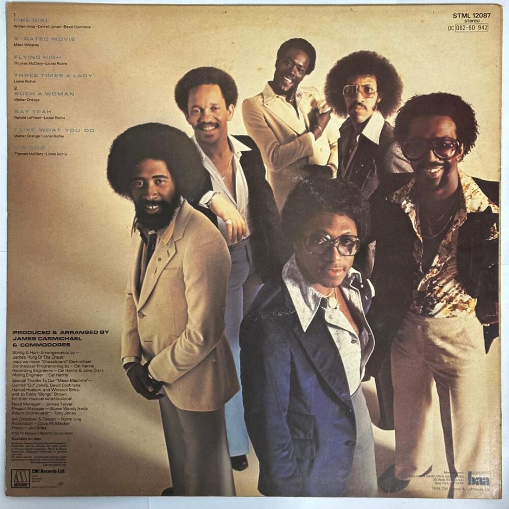 Commodores Natural High album artwork