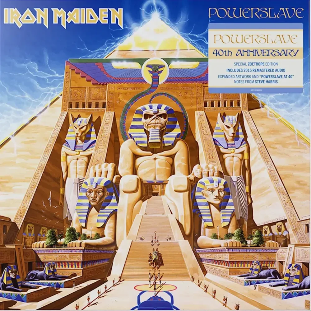 Iron Maiden - Powerslave (40th Anniversary, Limited Zoetrope Edition)_LP_Vinyl_Record