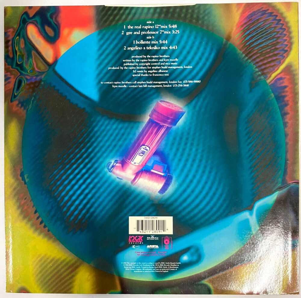 Rapination & Kym Mazelle - Love Me The Right Way_12"Single_Vinyl_Record