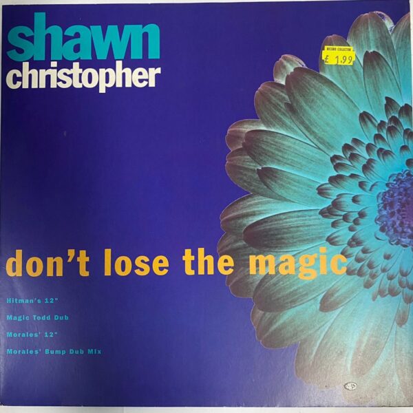 Shawn Christopher - Don't Lose The Magic_12"Single_Vinyl_Record