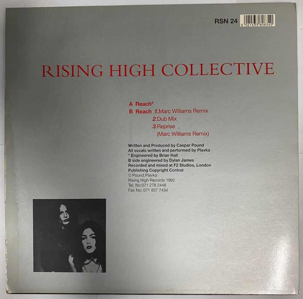 RHC (Rising High Collective) – Reach_12"Single_Vinyl_Record