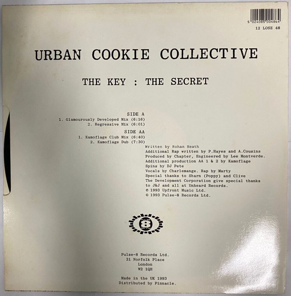 Urban Cookie Collective - The Key : The Secret_12"Single_VinylRecord