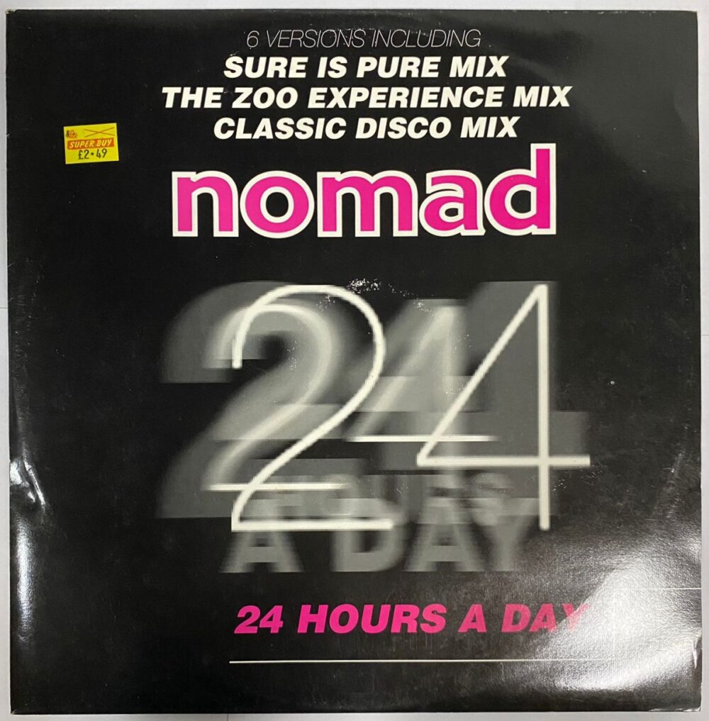 Nomad - 24 Hours A Day 12"Single_Vinyl_Record