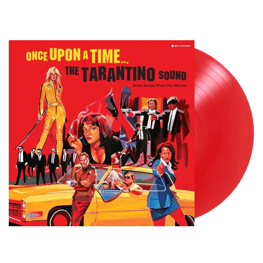 Once Upon A Time... The Tarantino Sound_Limited_Red_LP_Vinyl_Record