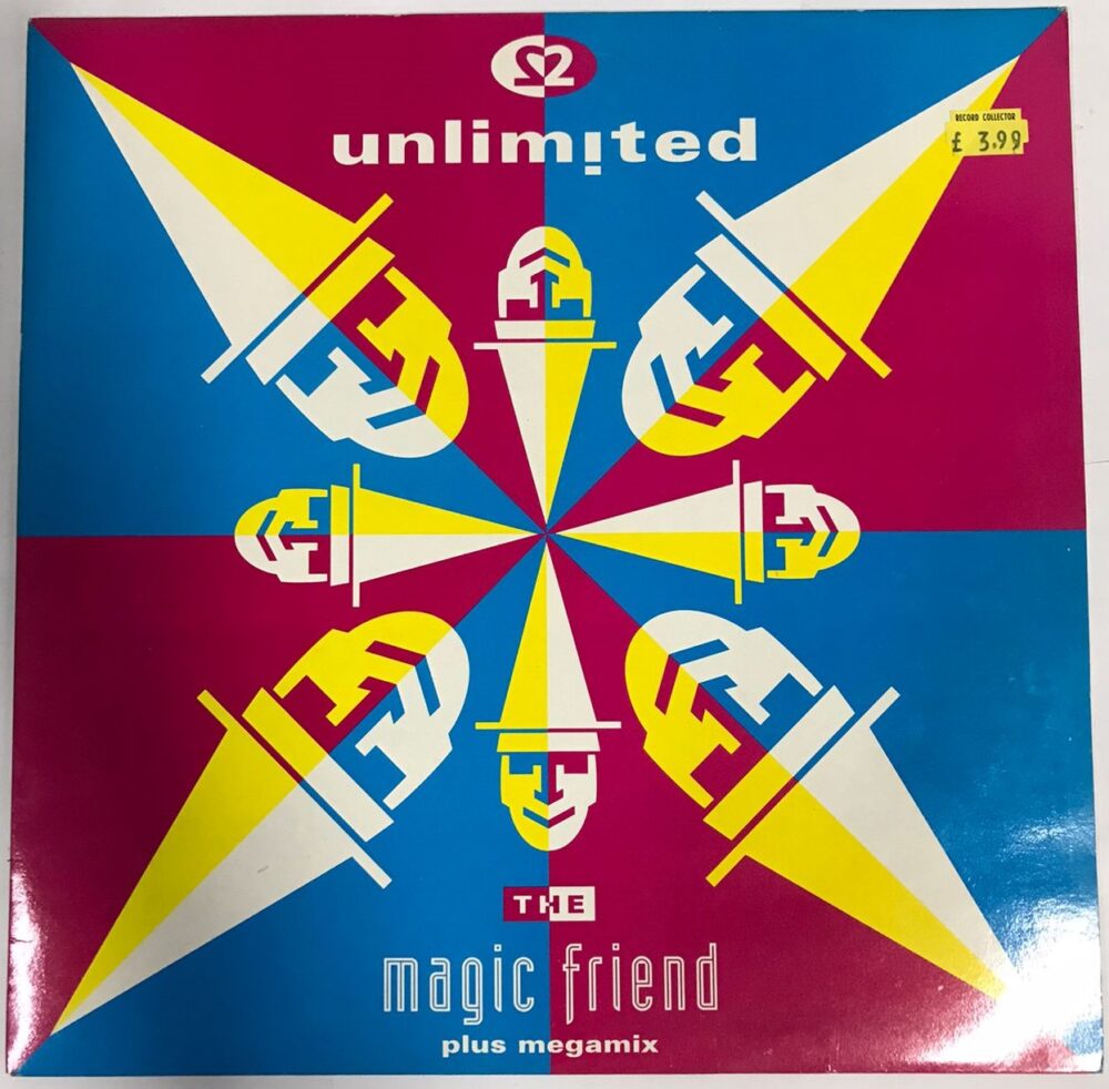 2 Unlimited - The Magic Friend / Megamix_12"Single_45RPM_Vinyl_Record