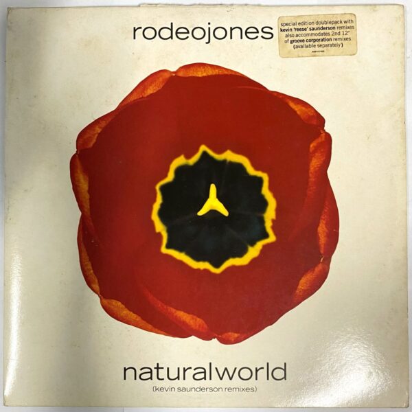 Rodeo Jones - Natural World (Kevin Saunderson Remixes)_12"_Single_Vinyl_Record