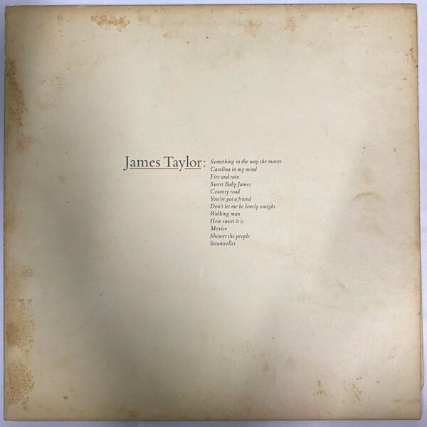 James Taylor - James Taylor's Greatest Hits_LP_Vinyl_Record