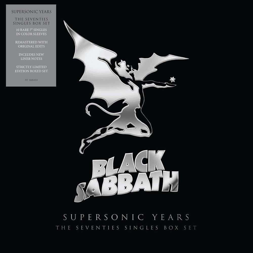 Black Sabbath ‎– Supersonic Years: The Seventies Singles Box Set_7"_Single_Vinyl_Record