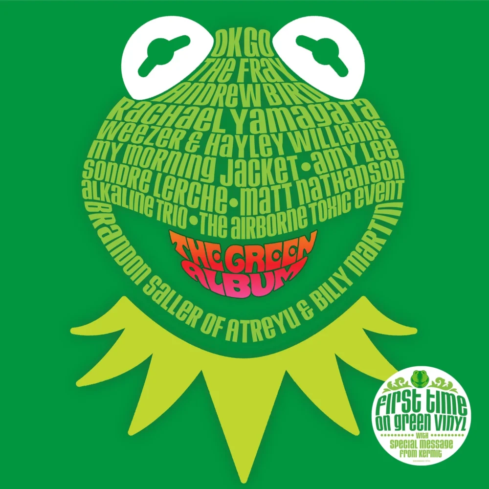 Various Artists - The Muppets: The Green Album_LP_Vinyl_Record
