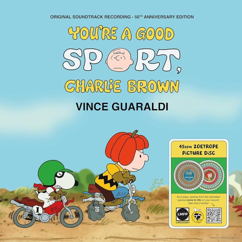 Vince Guaraldi - You're A Good Sport Charlie Brown Original Soundtrack_LPVinyl_Record_Picture_Disc