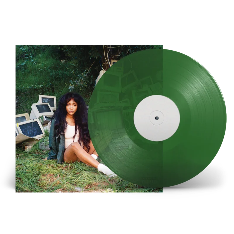 SZA - CTRL_Translucent_Green_Vinyl_LP_Record