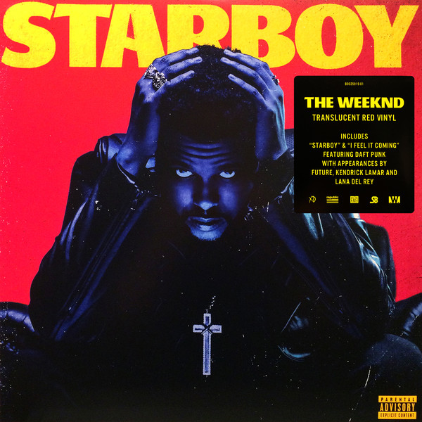 The Weeknd ‎– Starboy_Red_LP_Vinyl_Record