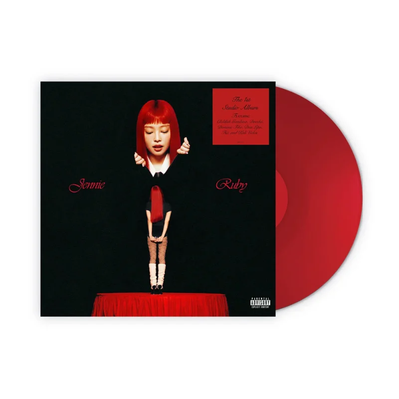 Jennie - Ruby_Red_Vinyl_LP_Record