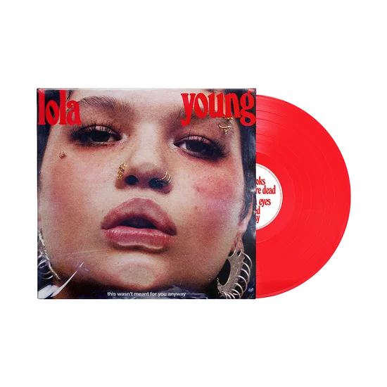 Lola Young - This Wasn't Meant for You Anyway_LP_Vinyl_Recrod_Transparent_Red