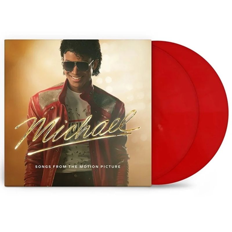 Michael Jackson - Michael: Songs From The Motion Picture_LP_Opaque_Red_Vinyl_Record