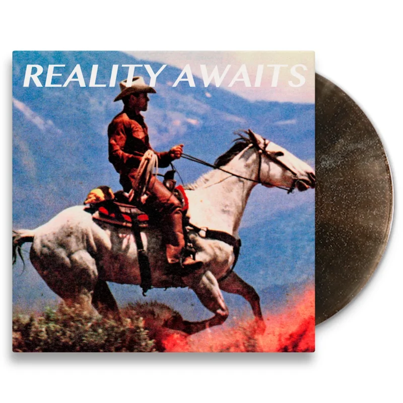 The Strokes - Reality Awaits_Black_Ice_Glitter_Vinyl_LP_Record