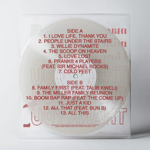Mac Miller - I Love Life Thank You_Clear_Vinyl_LP_Record